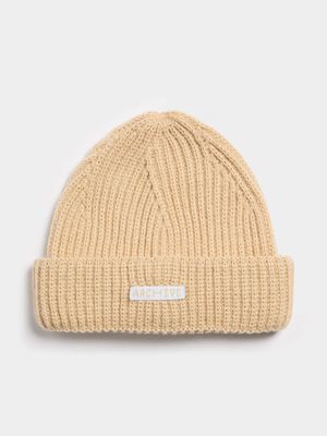 Archive Micro Beige Beanie