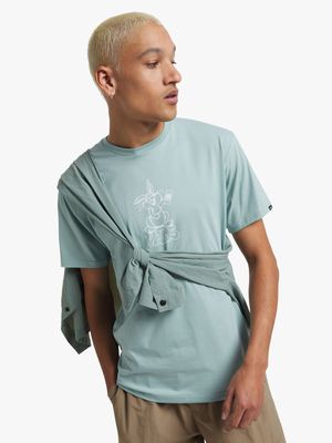 Vans Men's Crazy Eddy Grey T-shirt