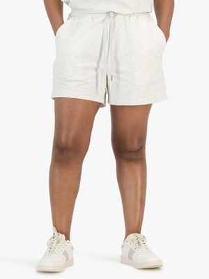 Women's PHEME Oatmeal Fleece Club Shorts