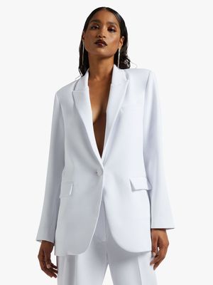 Luella Single Button Blazer