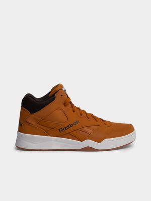 Mens Reebok Royal BB4500 MID Tan/White Sneaker