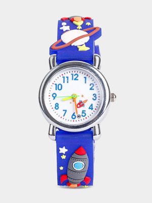 Boy's Blue Space Watch