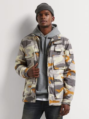 Men's Relay Jeans Cotton Field Camo Jacket