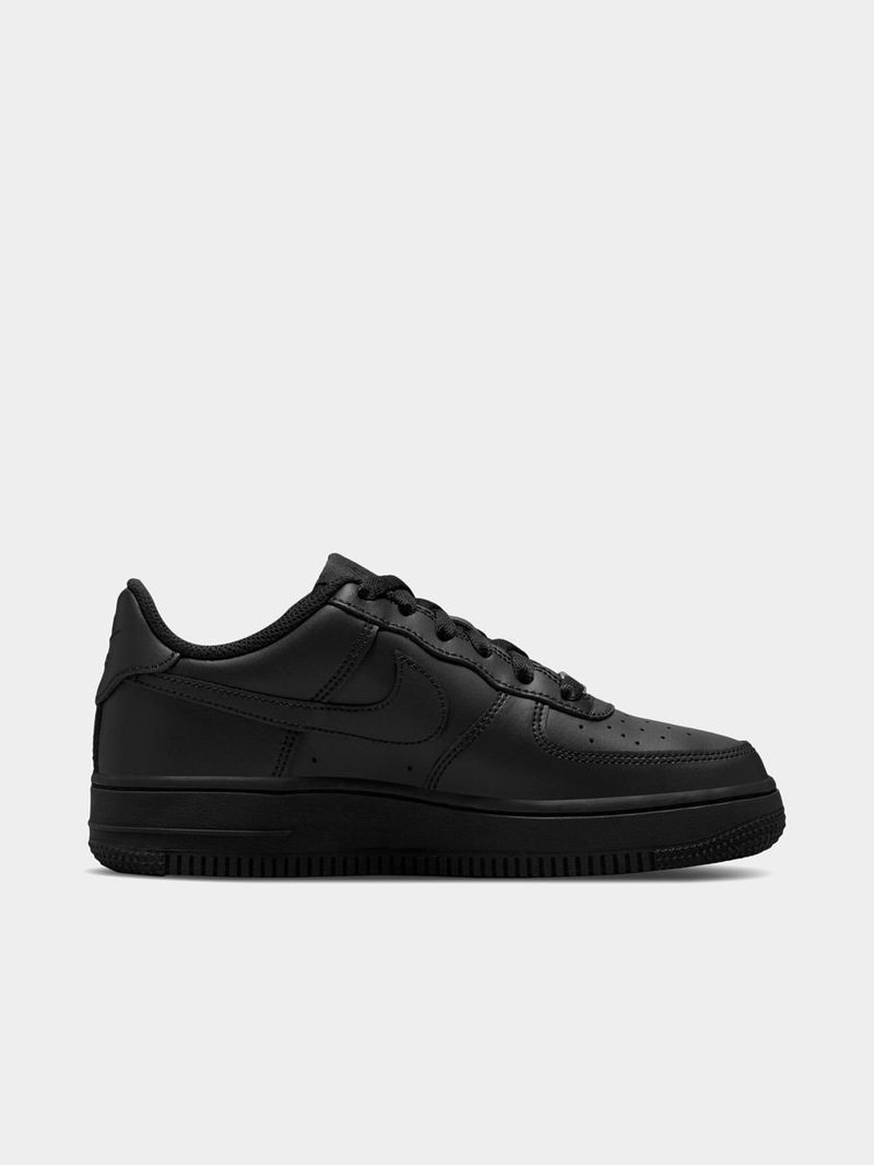 Nike Junior Air Force 1 LE Black Sneaker Bash