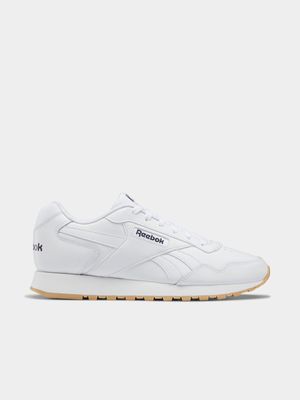 Mens Reebok Glide White/Gum Sneakers