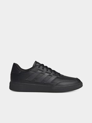 Mens adidas Courtblock Black/Charcoal Sneakers