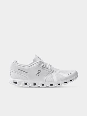 On Running Men's Cloud 5 White Sneaker