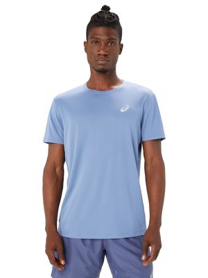 Mens Asics Core Blue Short Sleeve Top