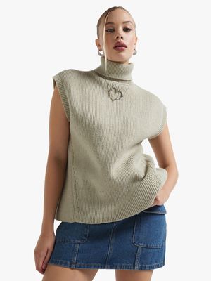 Women's Sage Slit Back Knit Vest