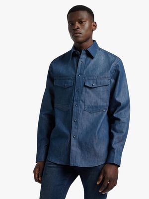 G-Star Men's Regular Dakota Raw Denim Shirt