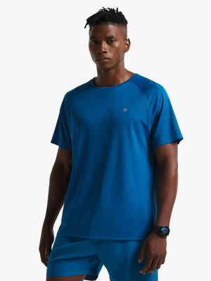 Mens TS Dri-Tech Teal Performance Top