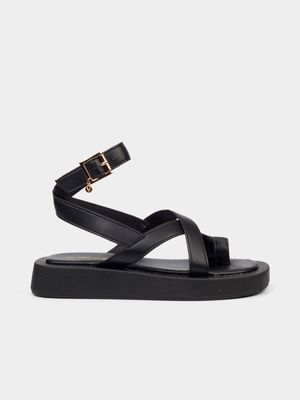 Women's Viabeach Black Coconut 7 Sandals