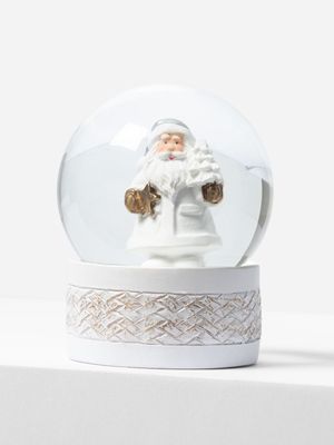 Santa Claus Tree Snowglobe 8.5cm