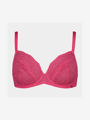 Lace Soft Cup Bra - Plus Size