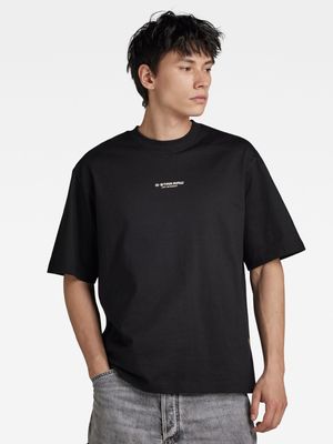 G-Star Men's Center Chest Boxy Dark Black T-Shirt