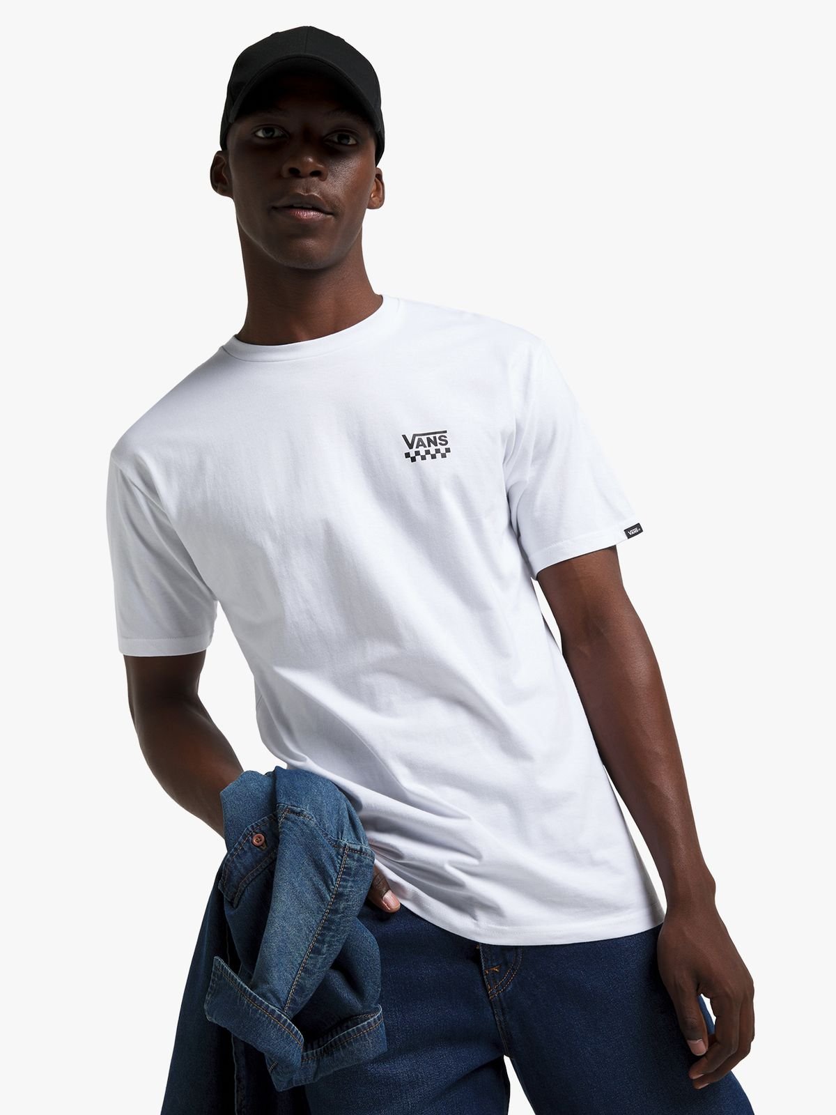 Vans Men s White T Shirt Bash