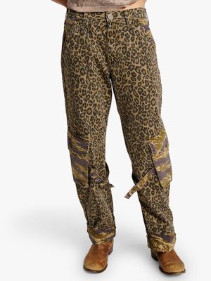 Women's One Teaspoon Camo Luna Utility Pants