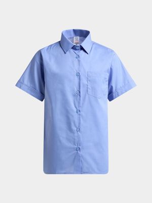 Jet Boys Blue School Shirt