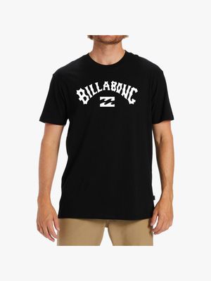 Men's Billabong Black Arch Wave T-Shirt