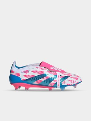 Mens adidas Predator Elite White/Pink FG Boots