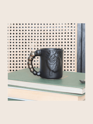 Rialheim Heart Mug Black 250ml