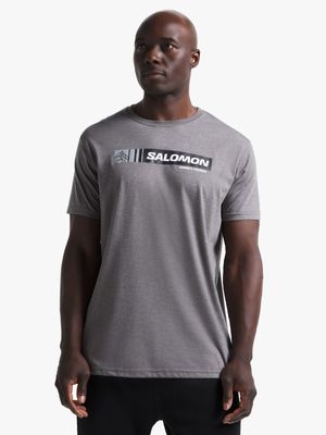 Mens Salomon Slopes Stone Short Sleeve Tee