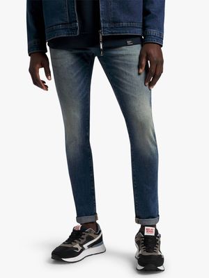 Men's Union-DNM Skinny Fit Blue Jeans