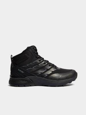 Kids Hi-tec Trail Pro Mid Black Sneaker