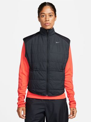 Womens Nike Therma-FIT Swift Black Running Vest