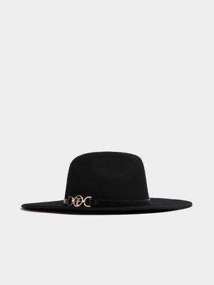 FF Metal Trim Fedora Hat