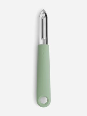 brabantia tasty+peeler zester soft green