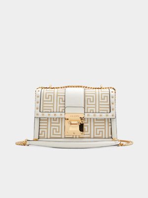 Women's ALDO Beige Crossbody Handbag