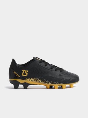 Junior TS Viper Black/Gold FG Boots