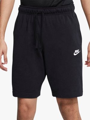 Men's Nike Sportswear Club Fleece Black Shorts