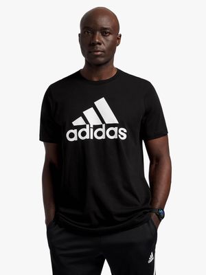 Men's adidas Badge of Sport Logo Black Tee