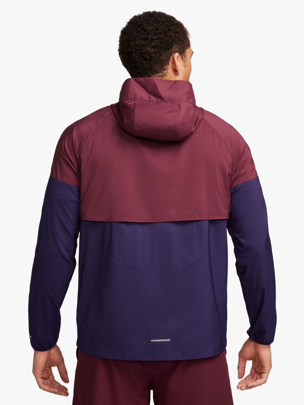 Mens Nike Light Windrunner Burgundy Navy Jacket Bash