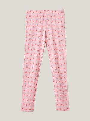 Cotton On Kids Girl Pink Huggie Tights