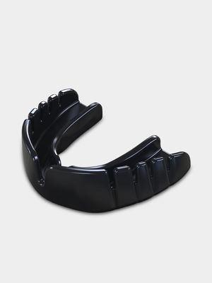 Junior Opro Snap-Fit Black Mouthguard