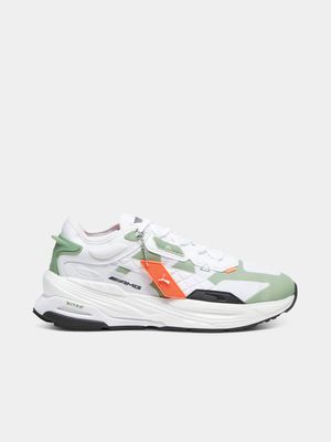 Puma Men's MAPF 1 AMG Extent Nitro White/ Green Sneaker