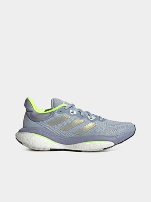 Women's adidas Solarglide 6 Wonder Blue Running Shoes