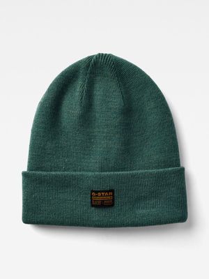 G-Star Men's Effo Long Green Beanie