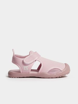 Junior Pre-School Aqua Pink Sandals