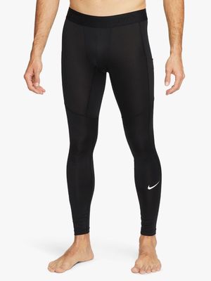 Mens Nike Dri-Fit Black Long Base Tights