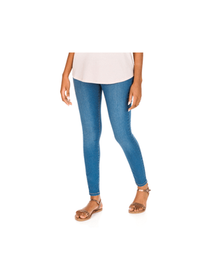 Women's Mid Blue Jeggings