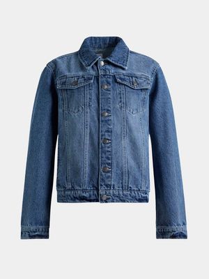 Younger Boy's Mid Blue Denim Jacket