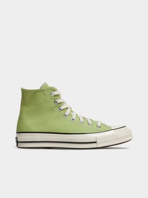 Converse Men's Chuck 70 Mid Lime Sneaker