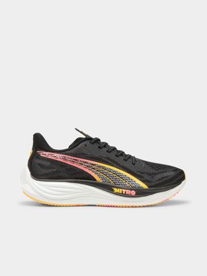 Mens Puma Velocity Nitro 3 FF Black/Orange Running Shoes