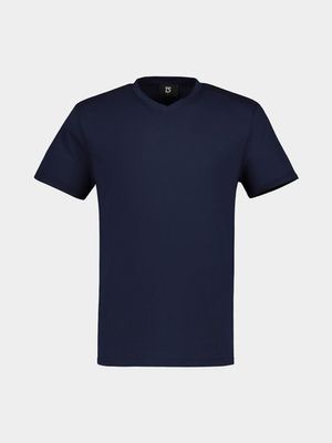 Mens TS Everyday V-Neck Navy Tee