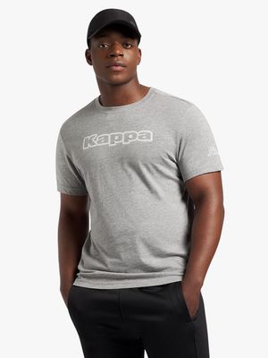 Men's Kappa Logo Fromen Slim Grey T-Shirt