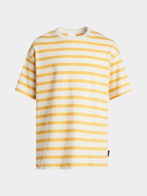 Older Boys Stripe Crew Neck T-shirt